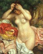 Pierre Renoir Bather Arranging her Hair oil on canvas